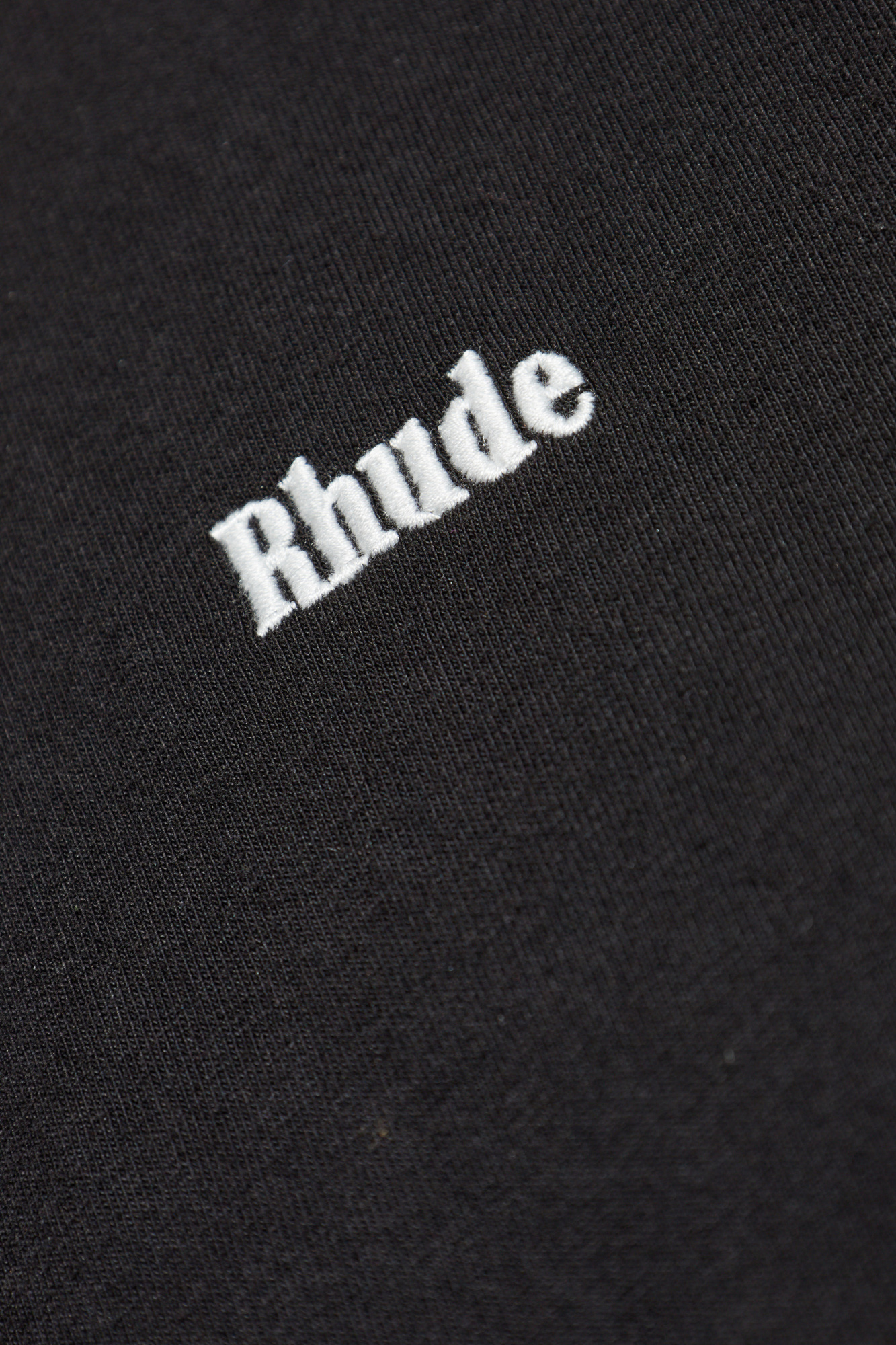 【Rhude】ブラック サイドロゴ Tシャツ Rhude Logo T-Shirt 'Black'